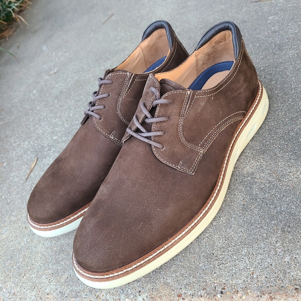 Flag ltd. Men's hybrid oiled leather oxfords shoes